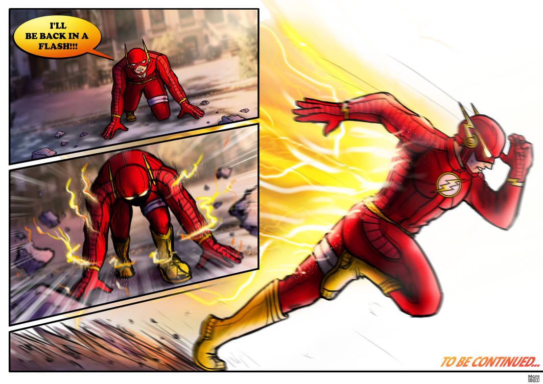 Flash X Reverse Flash Team Up Flash vs. Reverse Flash (Part 1) - Page 20-21 by Mgbot172 on DeviantArt