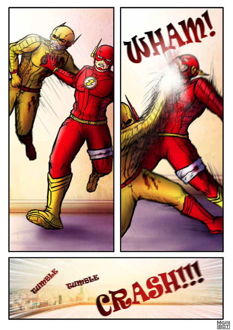 Flash X Reverse Flash Team Up Flash vs. Reverse Flash (Part 2) - Page 6 by Mgbot172 on DeviantArt