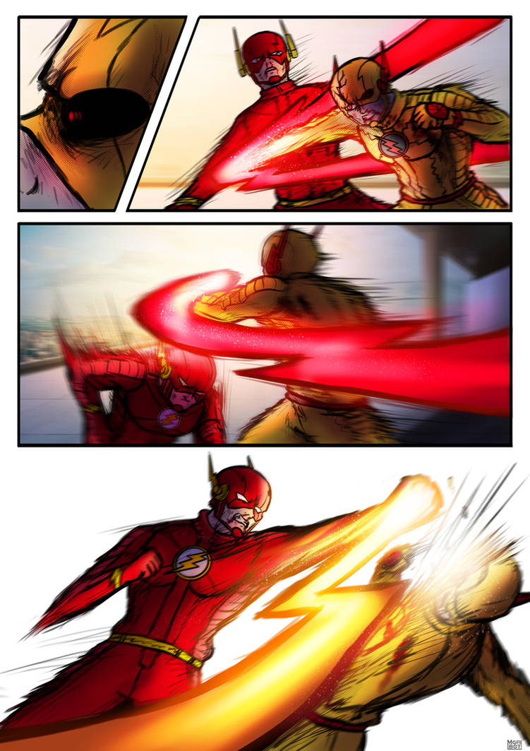 Flash X Reverse Flash Team Up Flash vs. Reverse Flash (Part 2) - Page 15 by Mgbot172 on DeviantArt