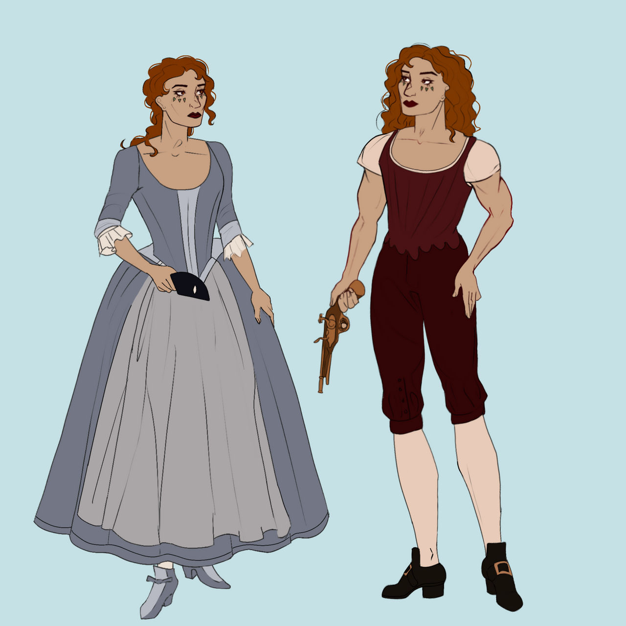 Even more character designs by FlatPancakes on DeviantArt