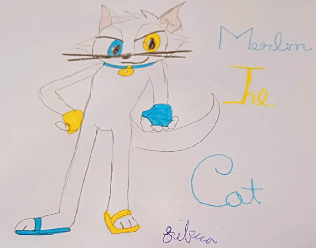 Meryl Cat Merlin The Cat by bystellathelabrador1 on DeviantArt