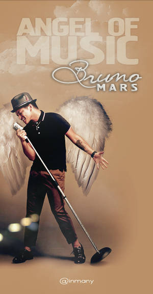 Bruno Mars Angel. Twitter Background