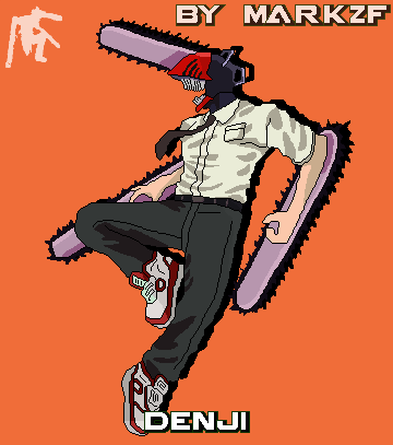 Denji SSBC Render by MarkZF11 on DeviantArt