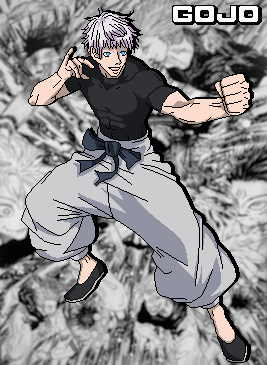 Gojo Spring Arc Satoru Gojo (Shinjuku Arc.) SSBC Render by MarkZF11 on DeviantArt