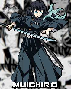 Muichiro Tokito (Pixel Art Render) by MarkZF11 on DeviantArt