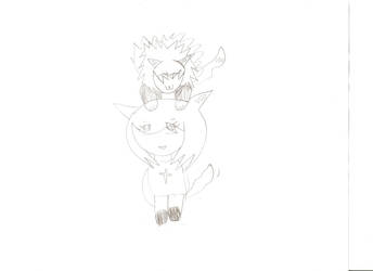 Chibi Shuujin and Neko X3