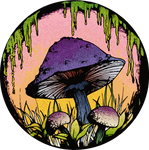 Mushroom Circle - Colored by Ashreila
