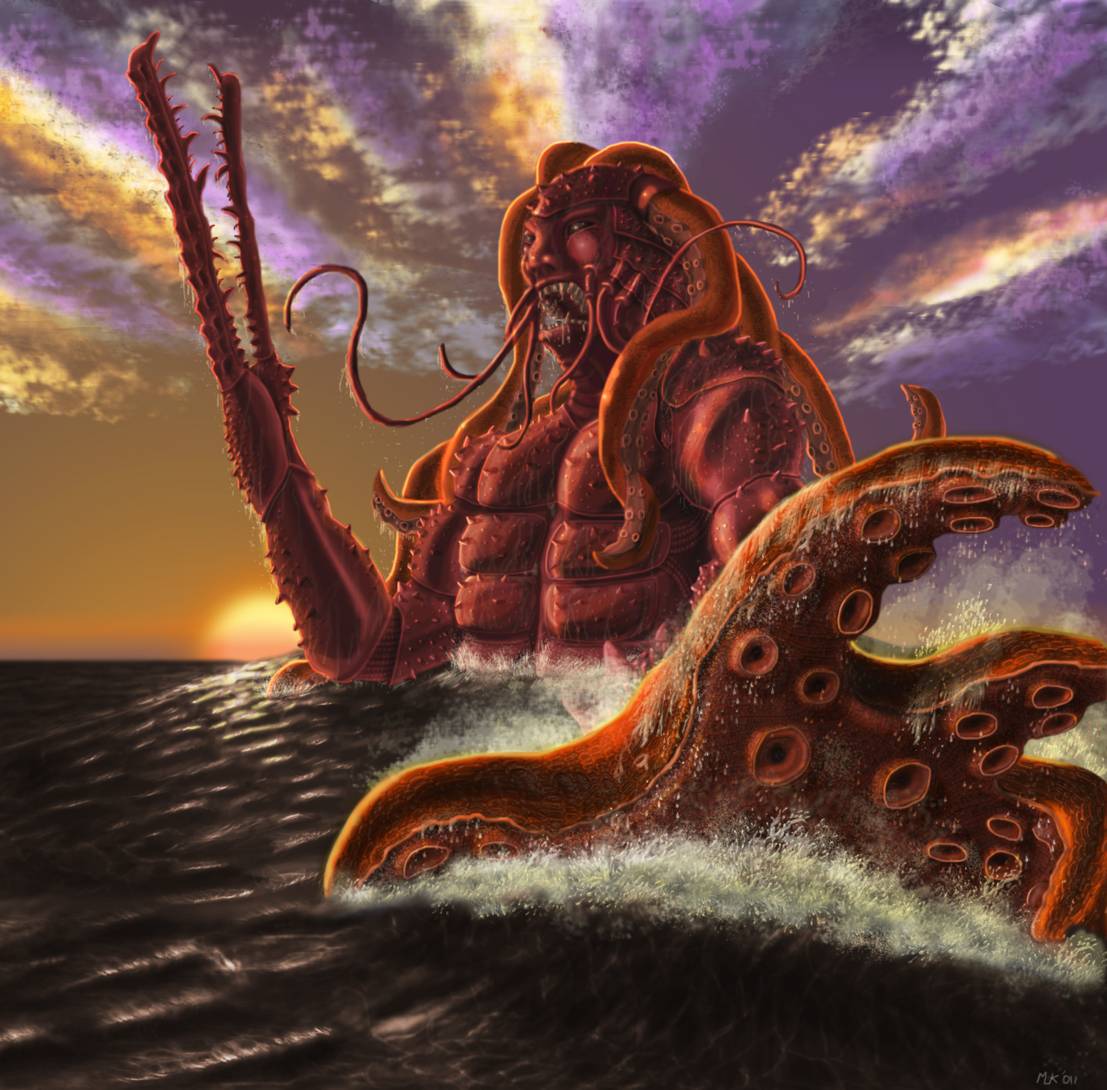 Water Colossus by Sventevoth on DeviantArt