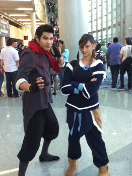 Mako and Korra