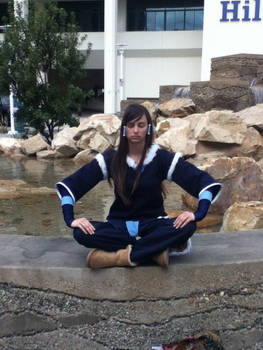 Meditating....On A Fountain?