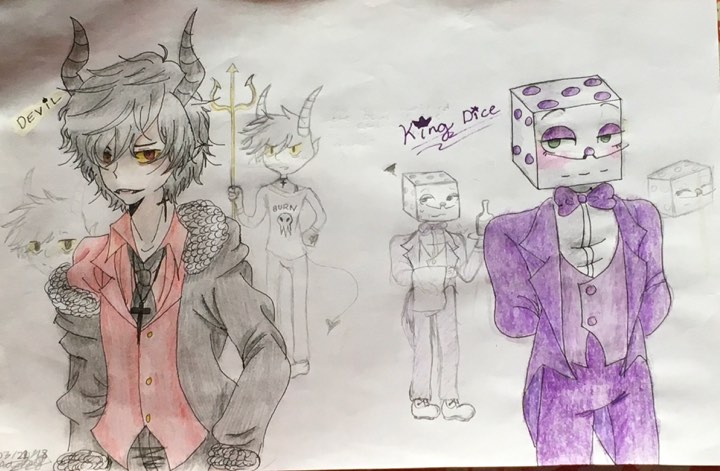 Human King Dice! (cuphead) by SeriouslyXesy on DeviantArt