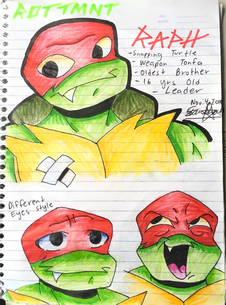 Rottmnt Raph by MaskyMask2004 on DeviantArt