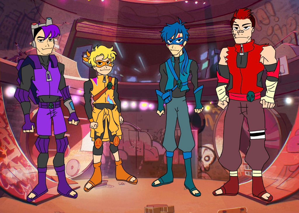 Humans Rottmnt Female ROTTMNT Human Full Body by MaskyMask2004 on DeviantArt