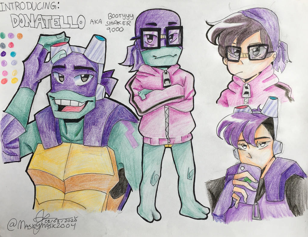 Maskymask2004 Rottmnt ROTTMNT Introduction Donatello by MaskyMask2004 on DeviantArt