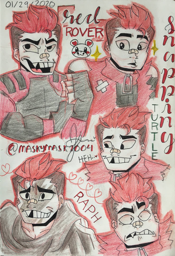 Maskymask2004 Rottmnt ROTTMNT Raph Aesthetic by MaskyMask2004 on DeviantArt