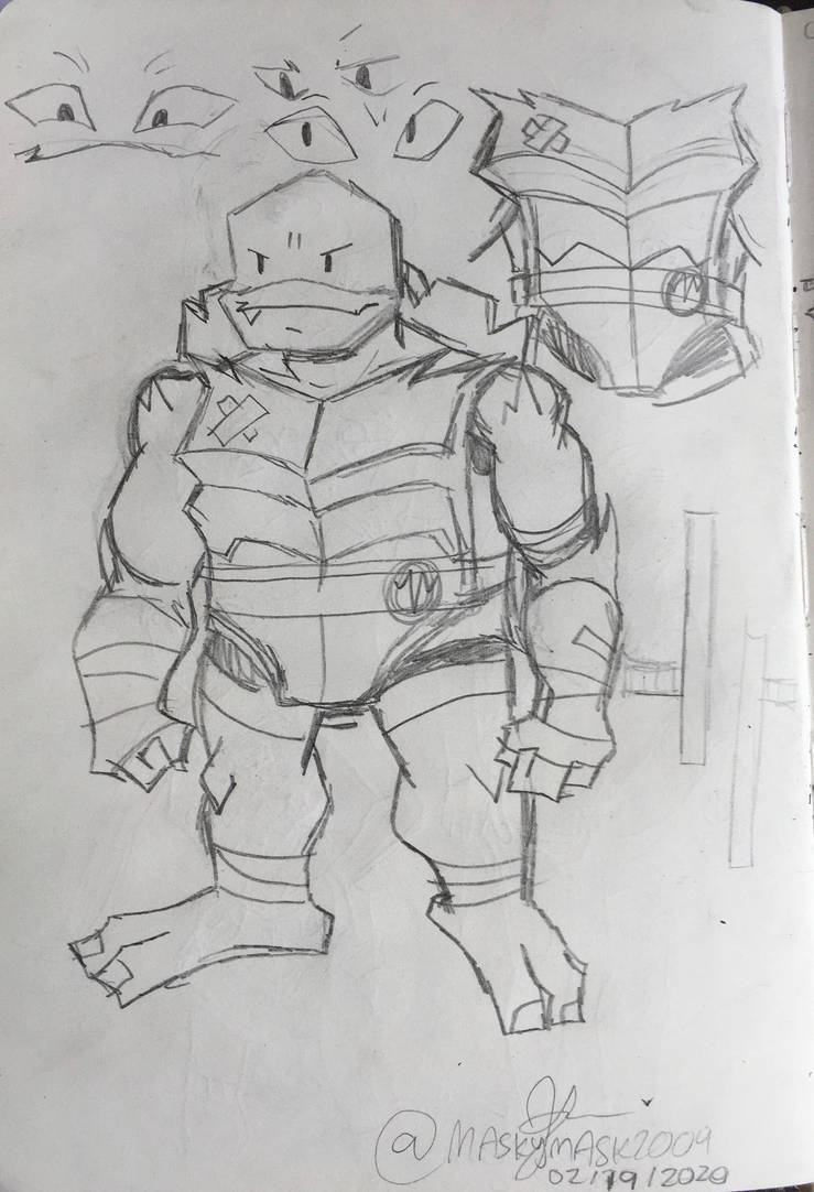 ROTTMNT Raph Reference Sheet by MaskyMask2004 on DeviantArt