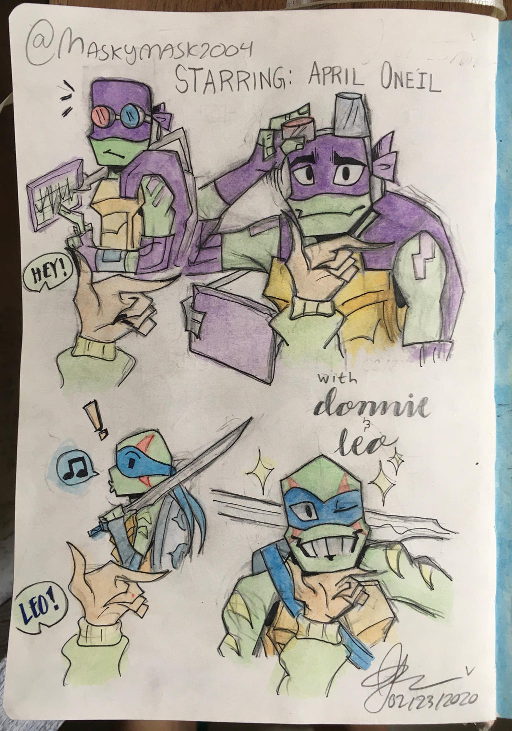 Maskymask2004 Rottmnt ROTTMNT Count On Me by MaskyMask2004 on DeviantArt