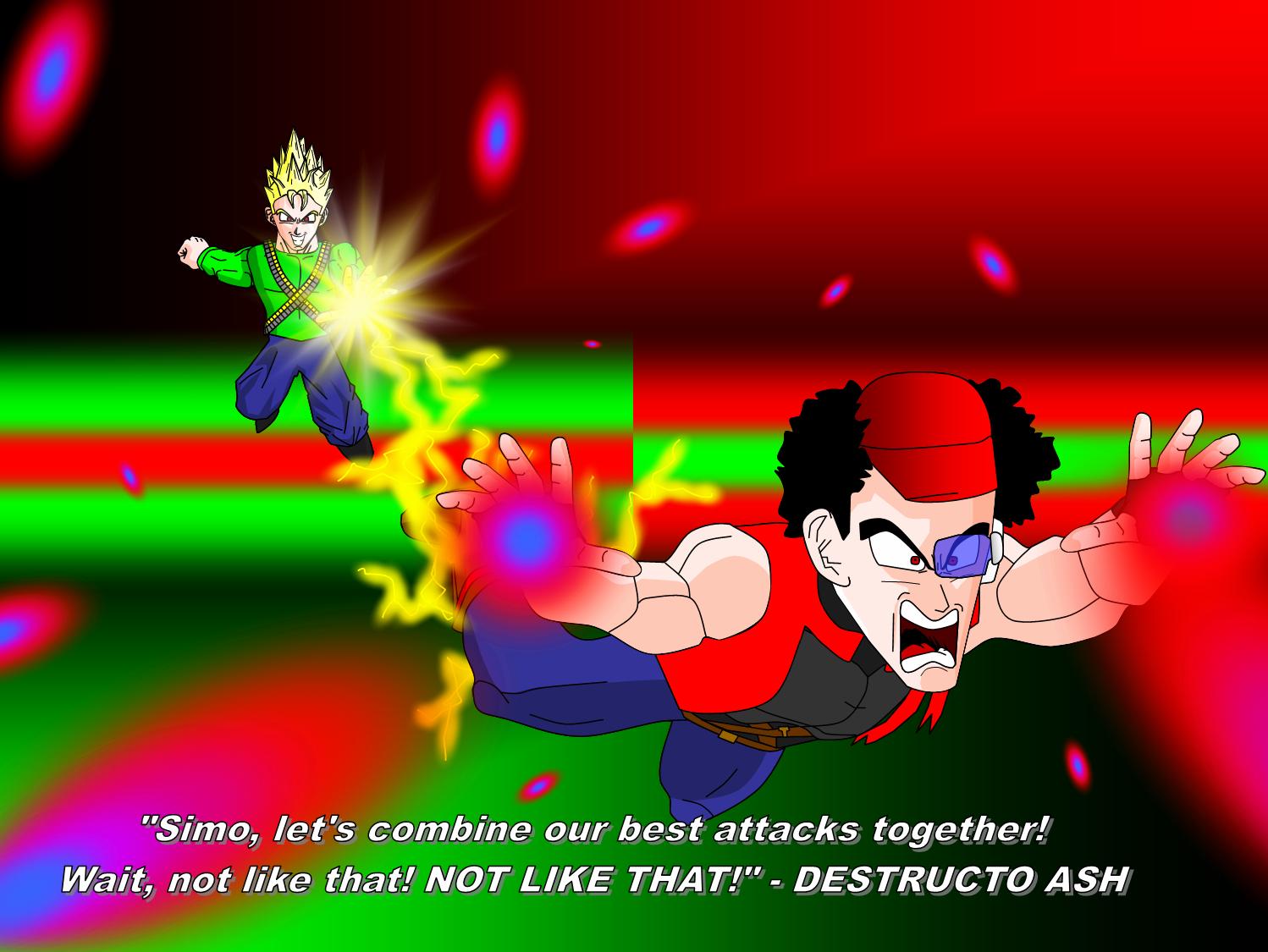 July - SSimo and Destructo Ash by Yholl