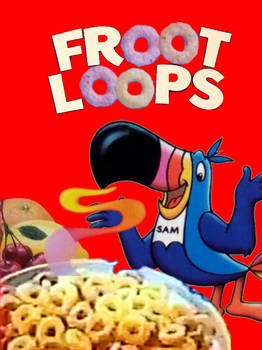 Froot Loops Cereal Box Canada (1992-1993)