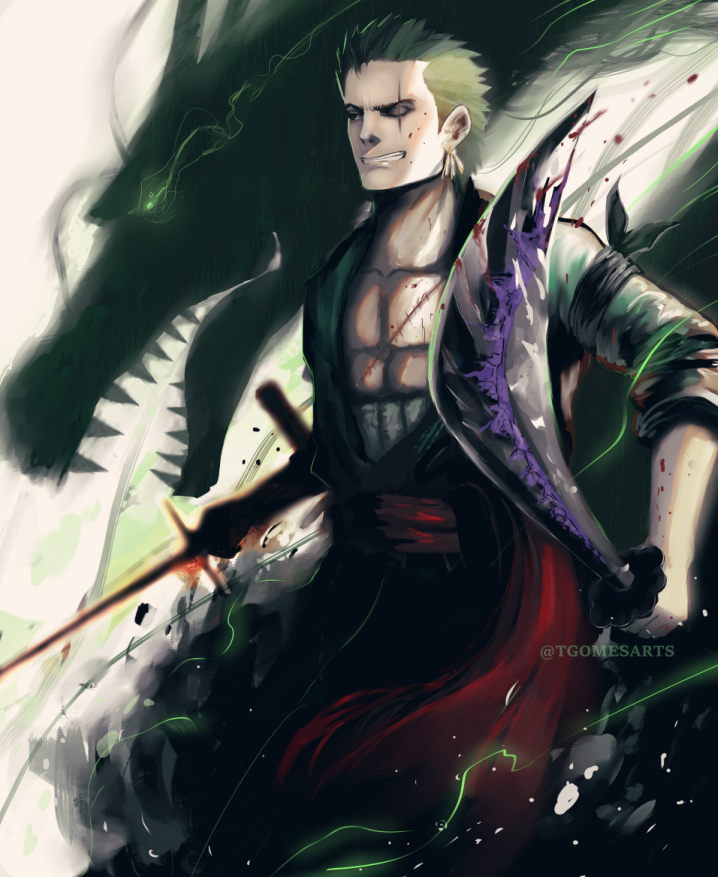 Zoro fanart by AspectDragons on DeviantArt