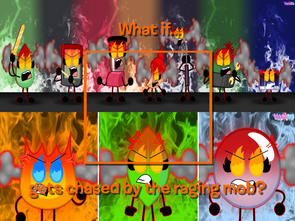 Comic Fans Raging What if Blank gets chased by the raging mob? by MarioFan94MUGEN on ...