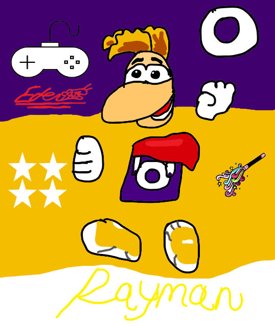 Rayman (TEC Style) by Eder-TEC on DeviantArt