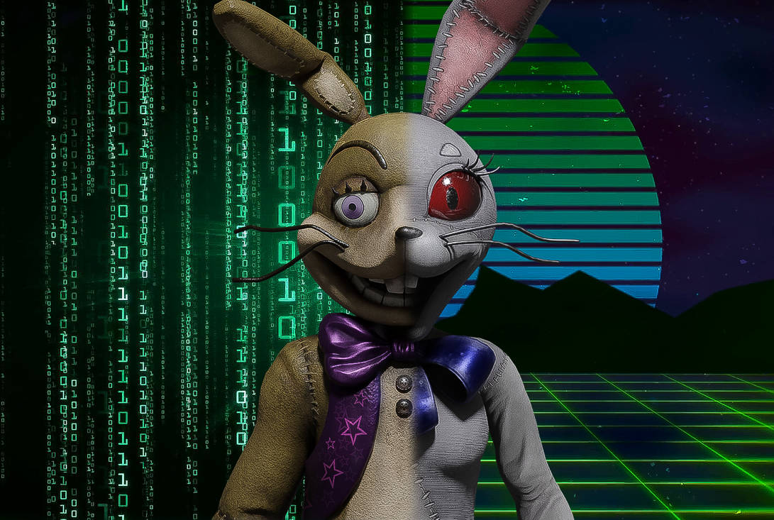 Vanny and Glitchtrap FNaF AR Animations 