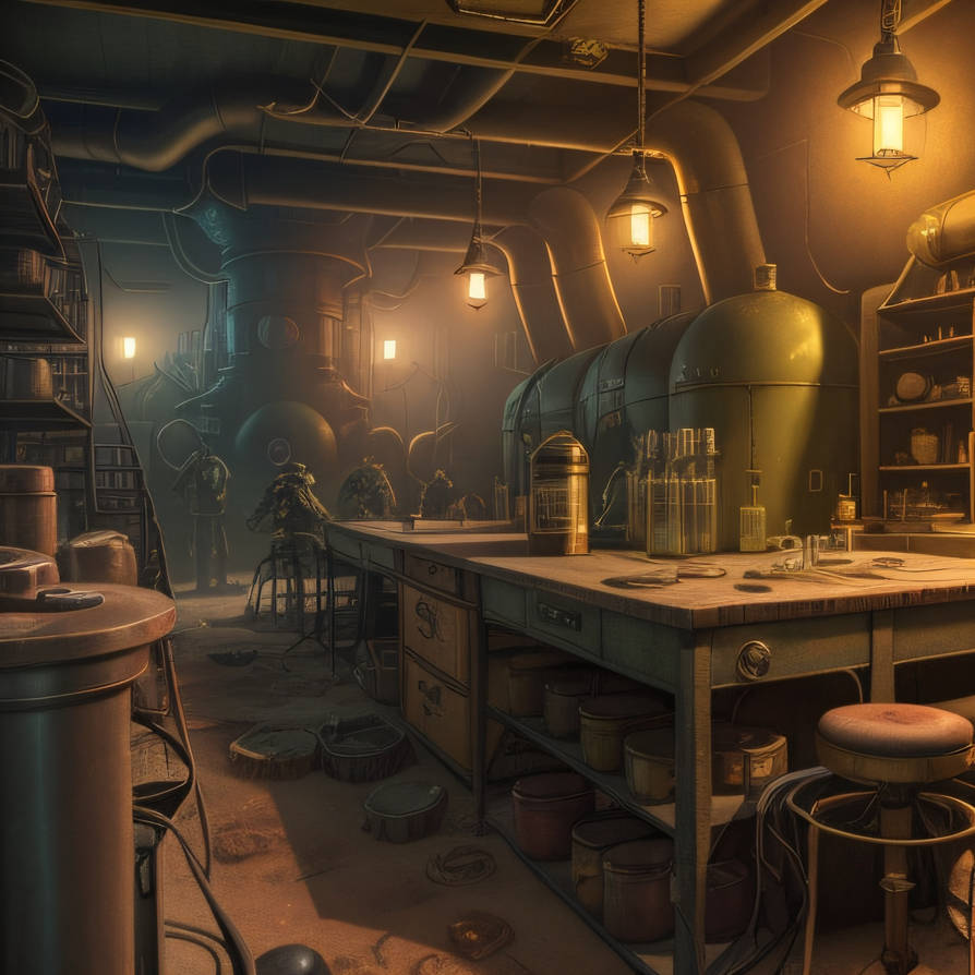 Engineering Lab Secret Laboratoire Secret by jul19888 on DeviantArt