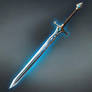 Item Sword Long beauty blue lame