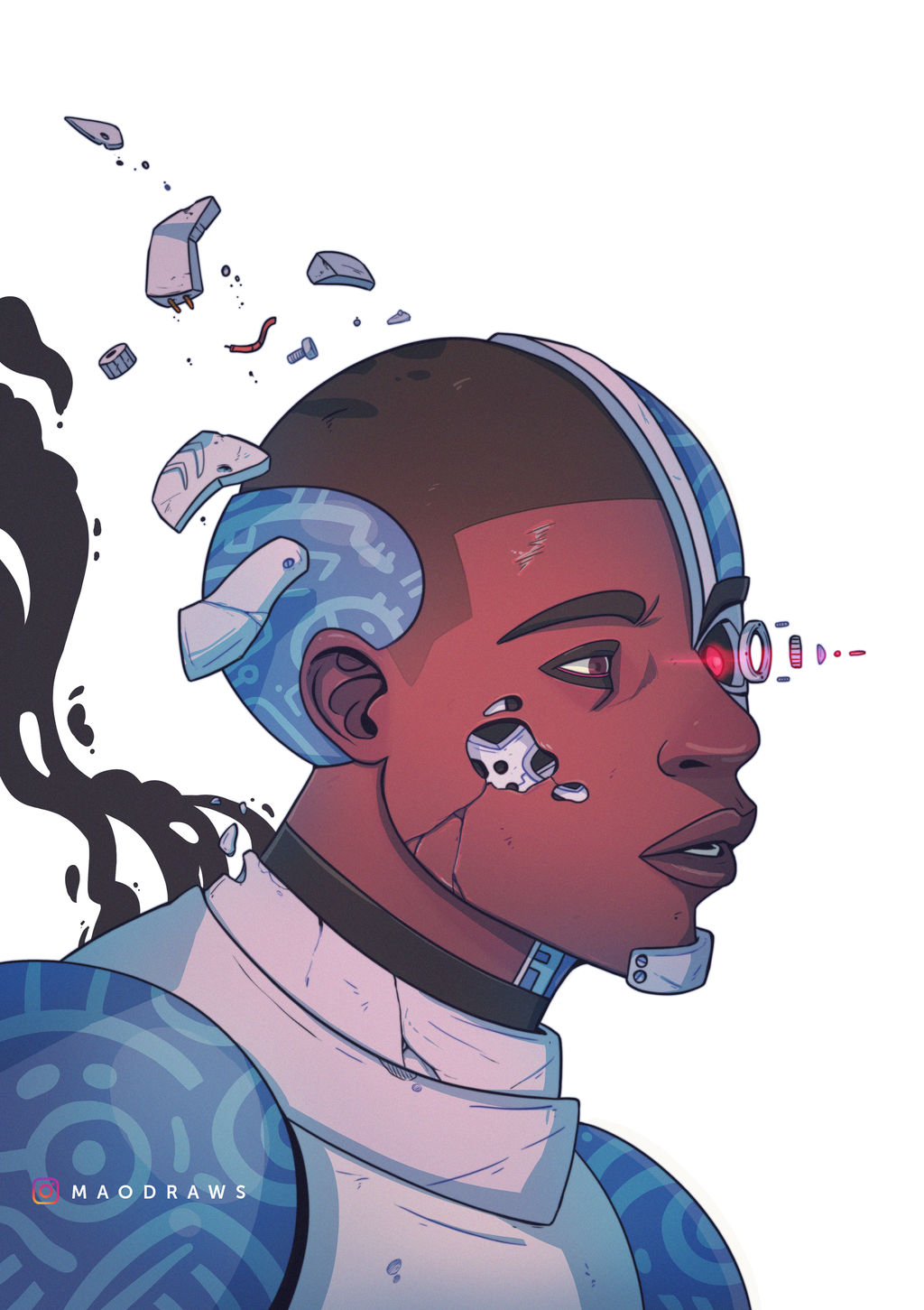 Psyborg Deviantart Cyborg by mau009 on DeviantArt