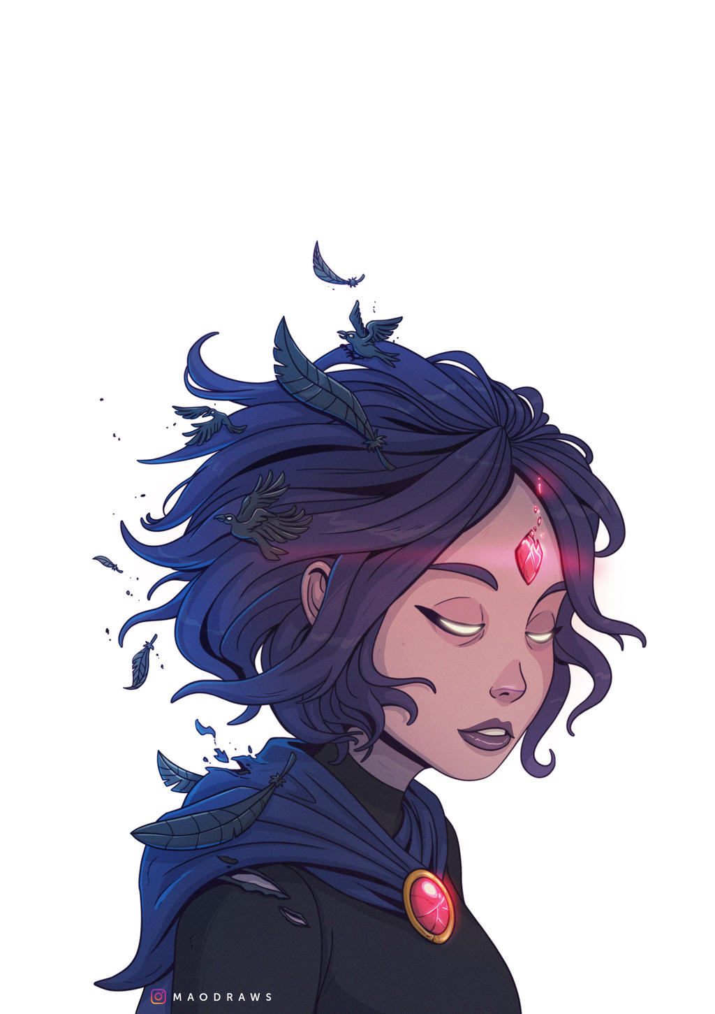 Raven by mau009 on DeviantArt