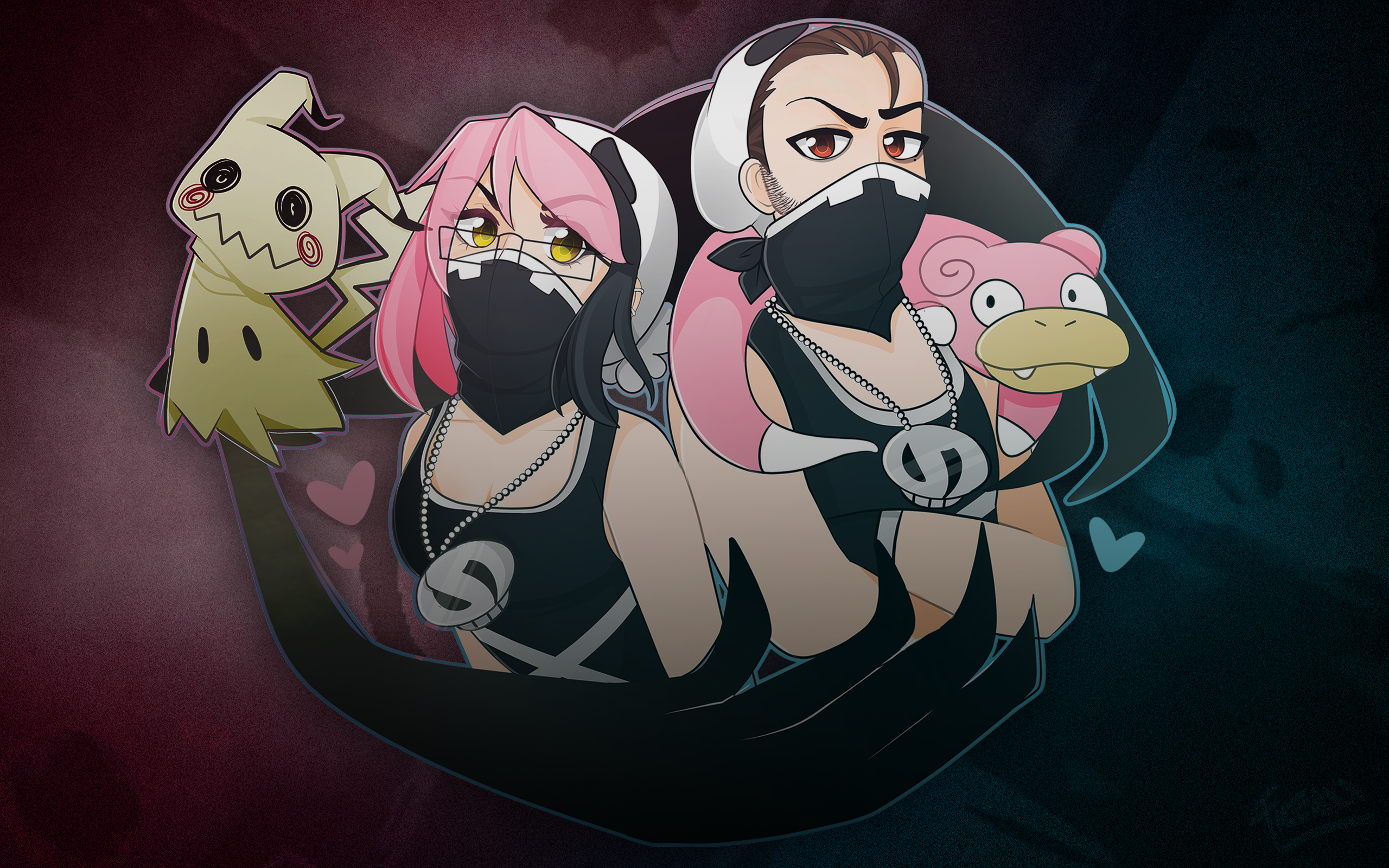 Team Skull - Freaxx and Tectone