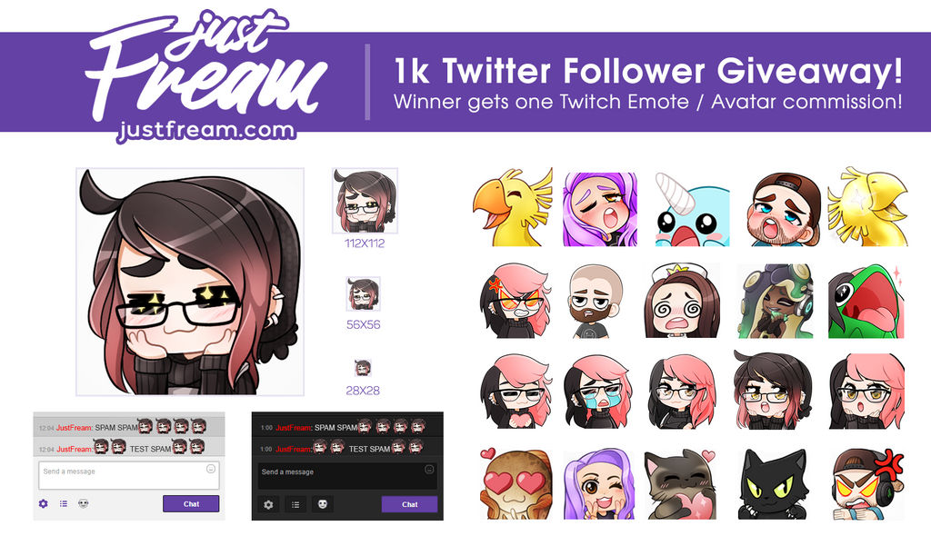 wallpapers Twitch Emote Template emote template by justfream on deviantart
