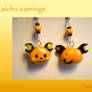 Raichu earrings