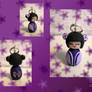 Kokeshi Doll violet