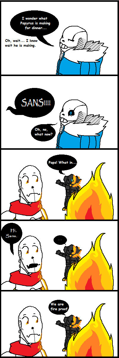 FutureTale Comic | Fire by Gumpelt on DeviantArt