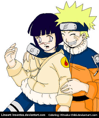 NaruHina: Coloring