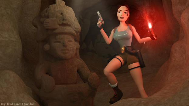 Tomb Raider - 'In The Dark' wallpaper