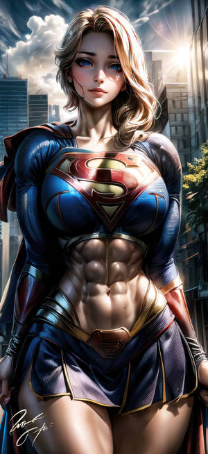 Infinite Grace: Supergirl's Timeless Heroism