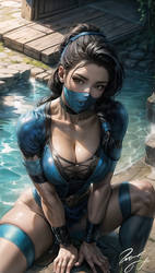 The Fan-Wielding Femme Fatale: Kitana