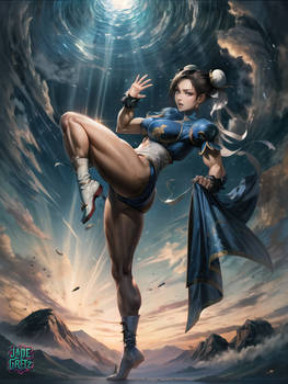 Chun-Li Ascendant: Triumph in Motion