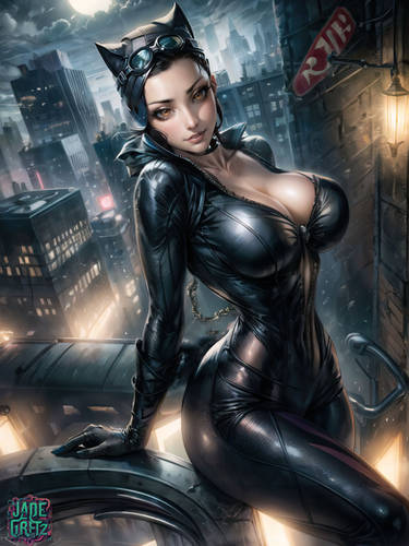 Sleek and Sinister: The Prowess of Catwoman