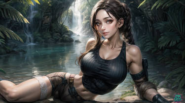 The Dynamic Beauty of Lara Croft