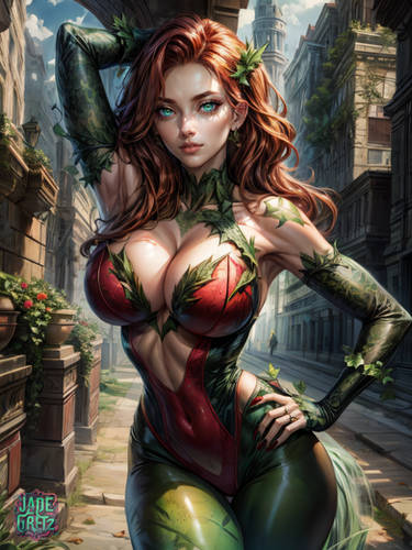 Verdant Seduction: Poison Ivy's Enigmatic Allure