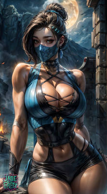 Kitana's Deadly Elegance