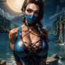 Kitana's Deadly Elegance