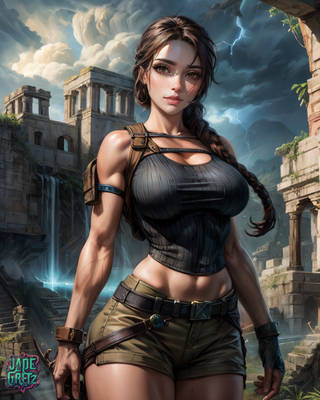 Lara Croft: Beauty in Exploration