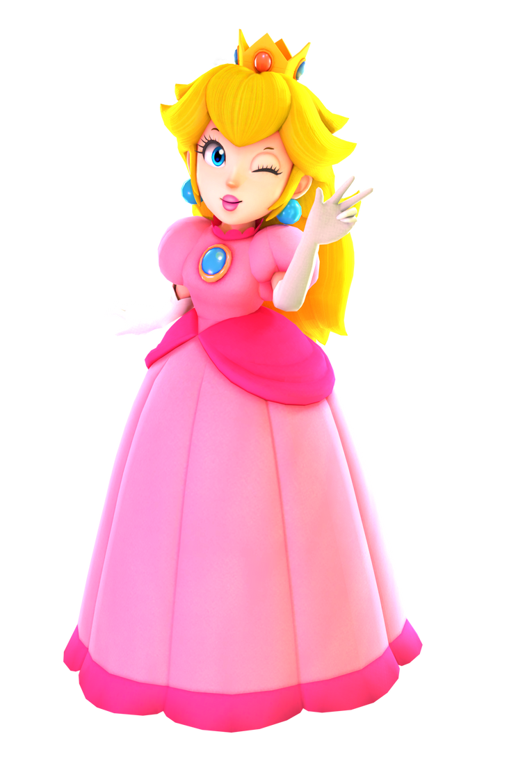 Princess Peach Render 1 By Peachydorable On DeviantArt princess-peach-render-1-by-peachydorable-on-deviantart