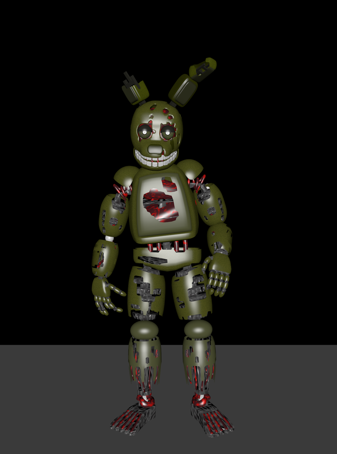 springtrap fnaf 3D Models to Print - yeggi