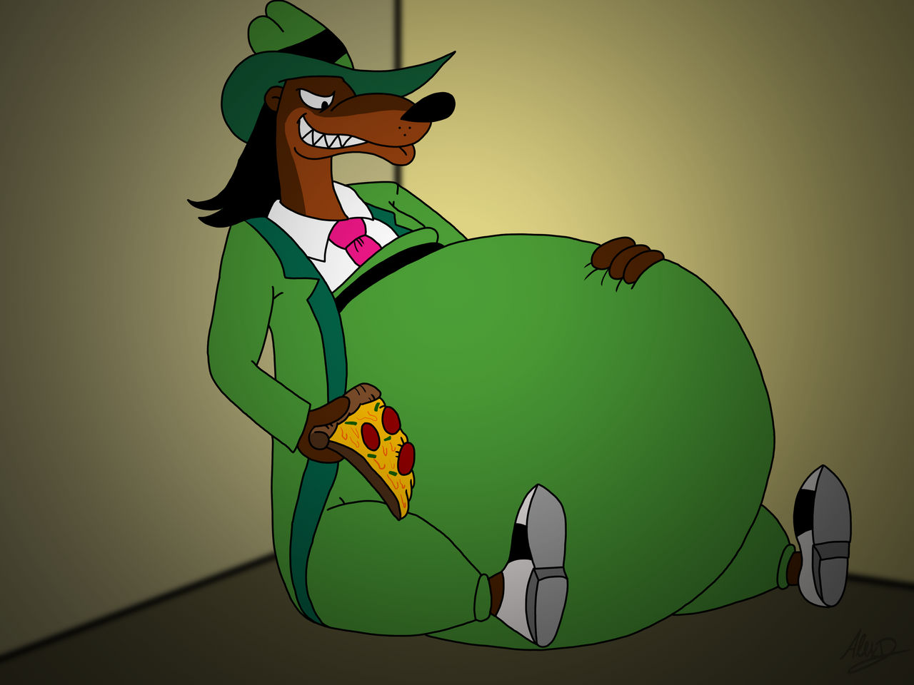 Greasy Rabbit Greasy Appetite by FurryLovePup on DeviantArt